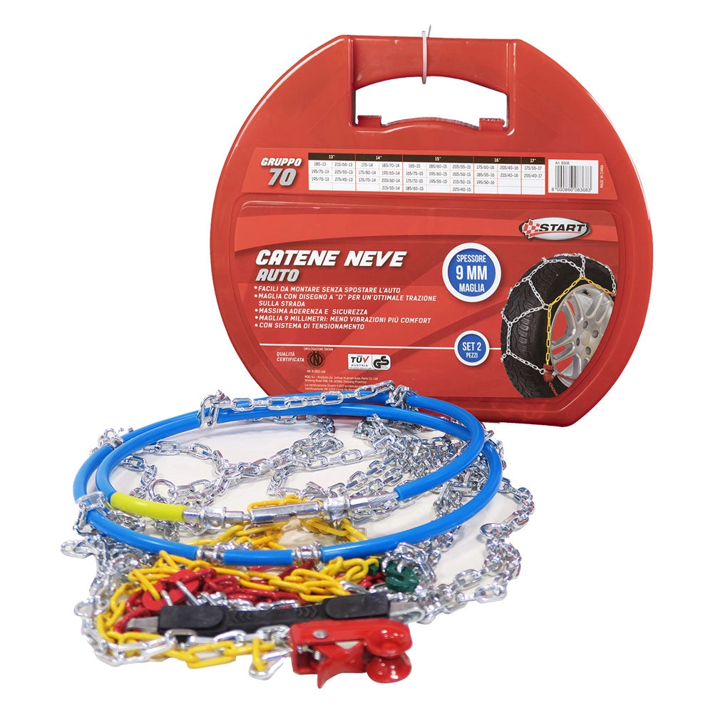 CATENE DA NEVE OMOLOGATE 'START' gruppo 13 COLZANI