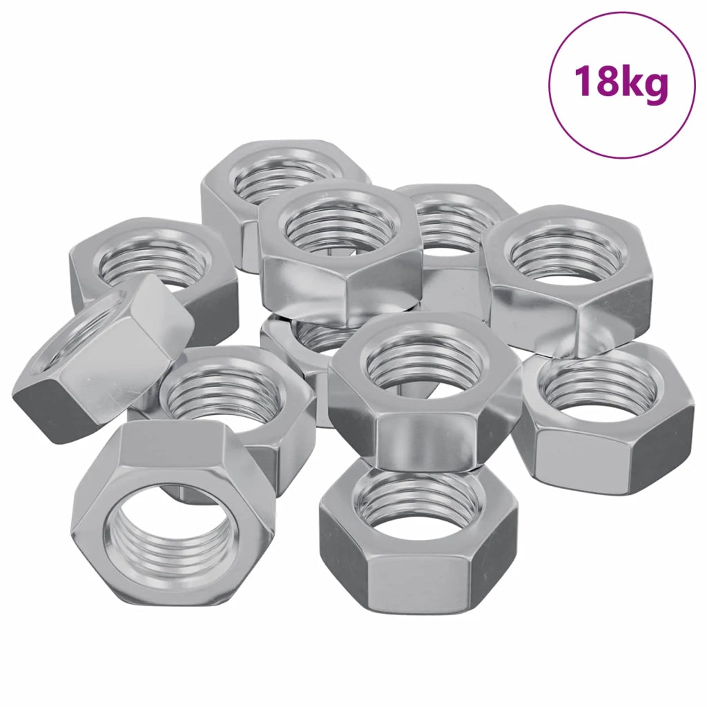 Dado esagonale 9000 pz Argento Metallo CFW8741391
