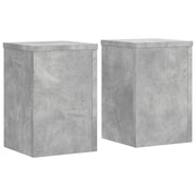 Supporti per piante | Sostegno per piante 2 pz Grigio 20x20x30 cm Legno Multistrato
