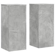 Portavasi mobili per fiori set da 2 legno ingegnerizzato grigio 02_0045338