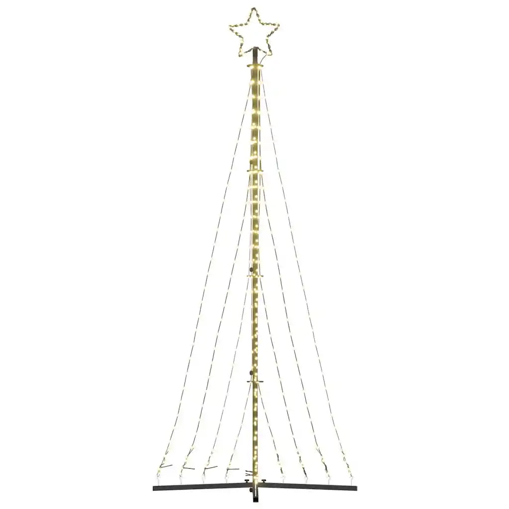 Albero di Natale a LED 447 LED Bianco Caldo 250 cm 4016432