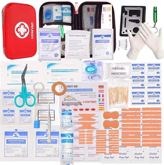 Kit di emergenza auto, set di pronto soccorso, scatola di primo soccorso, auto, kit di riparazione d'urgenza