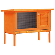 Conigliera all'Aperto Casetta Piccoli Animali 1 Livello Legno   cod mxl 52791