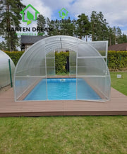Copertura per Piscina Garten Dream MARINA 3x8 m con Policarbonato 4 mm