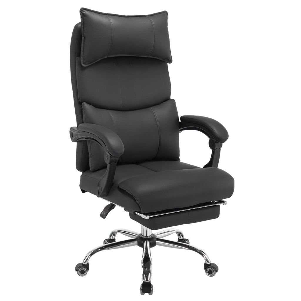 SEDIA UFFICIO ERGONOMICA REGOLABILE NERA IN TESSUTO TECNICO