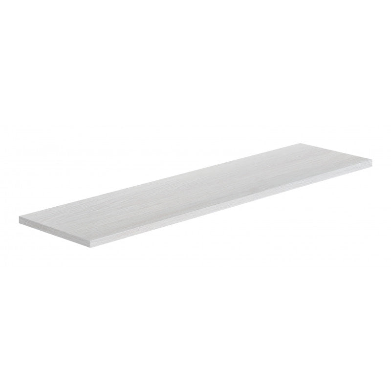 Mensola da Muro, Scaffale Legno, Mensola da Parete, Rovere Sbiancato, 76x20x1,8 cm - Smart