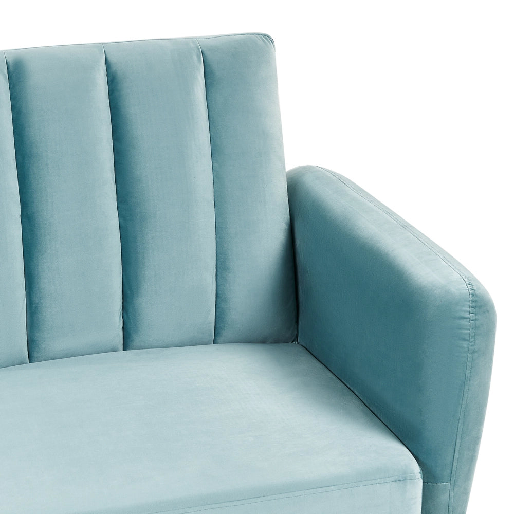 Divano Letto Verde Letto Trasformabile In Velluto Tappezzeria Elegante Glam Moderno Soggiorno Camera Da Letto