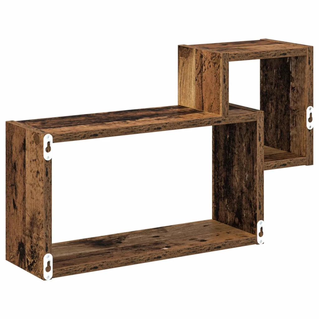 Scaffale da parete A parete Legno antico 55 x 15 x 35 cm 8012114