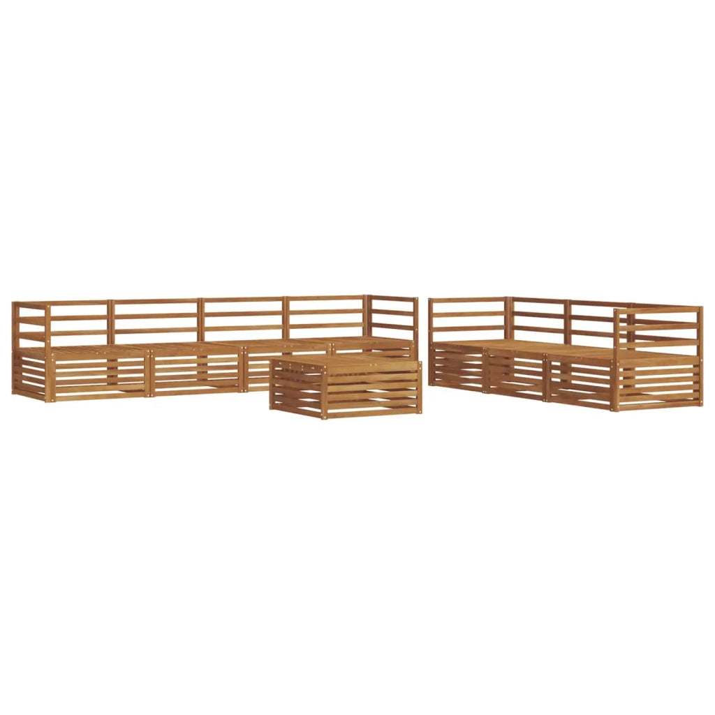 Set di divani da esterno 8 pcs Naturale 3373119