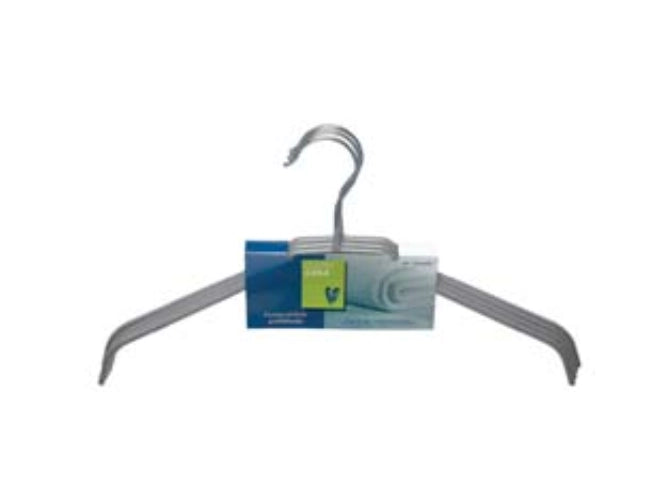 Stampella portacamicie "cuore casa" - set pz.4 - colore grigio 2 pezzi Cosatto