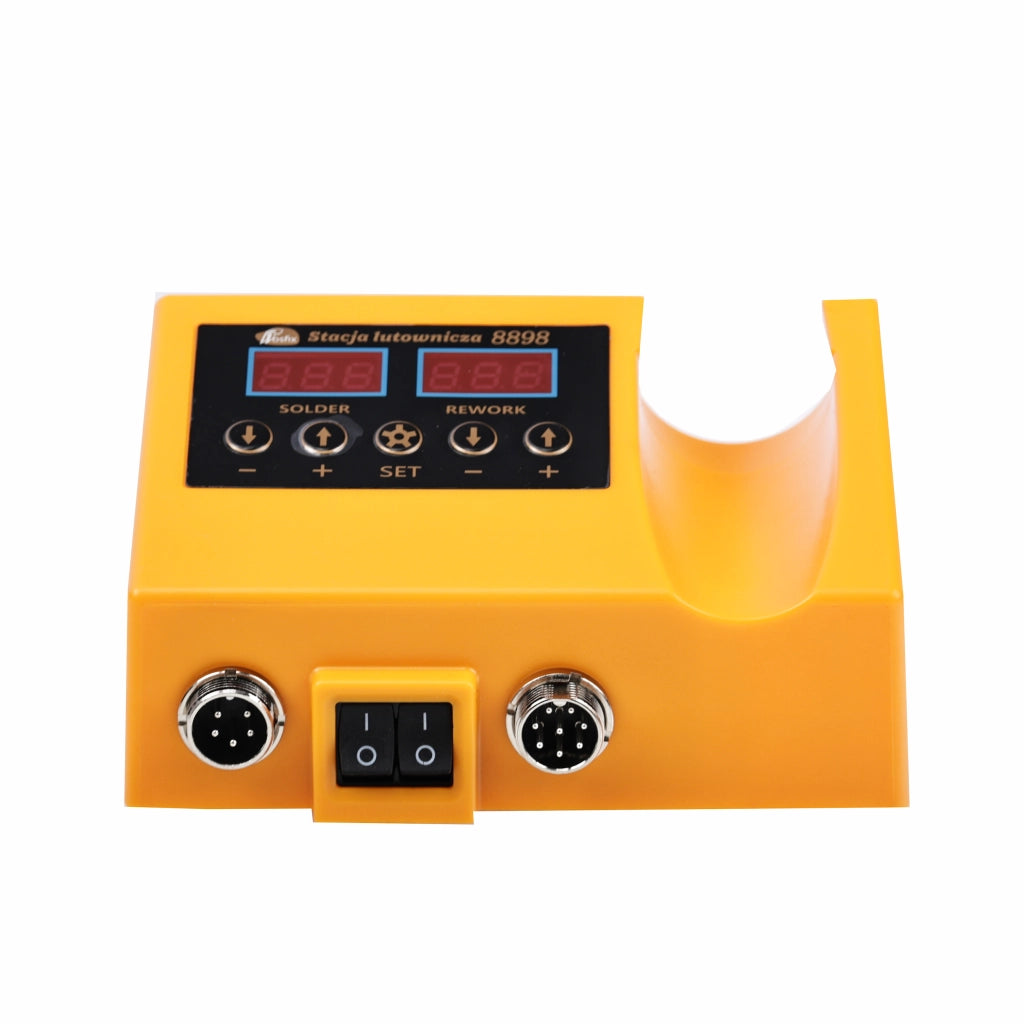 Stazione Saldante 2 in 1 OH660 – 660W, Display LED, Regolazione Temperatura | Saldatura Elettronica e Plastica