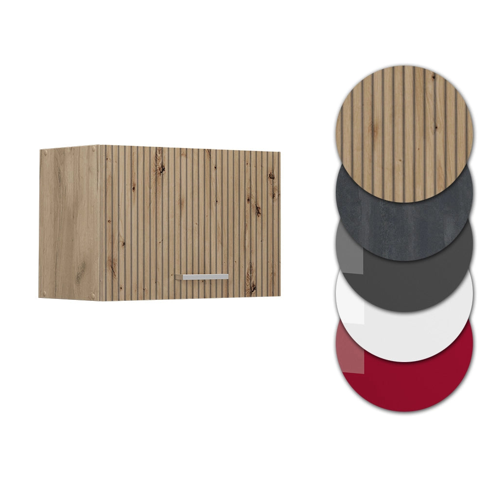 Vicco Pensile da cucina Rovere artigianale 60 cm Piatto