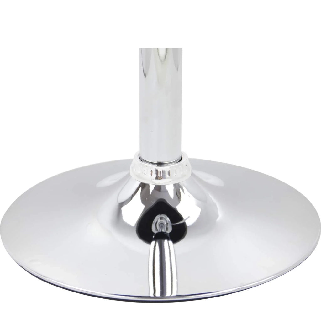 Sgabelli da bar di design in materiale sintetico set da 2 grigio 19_0000456