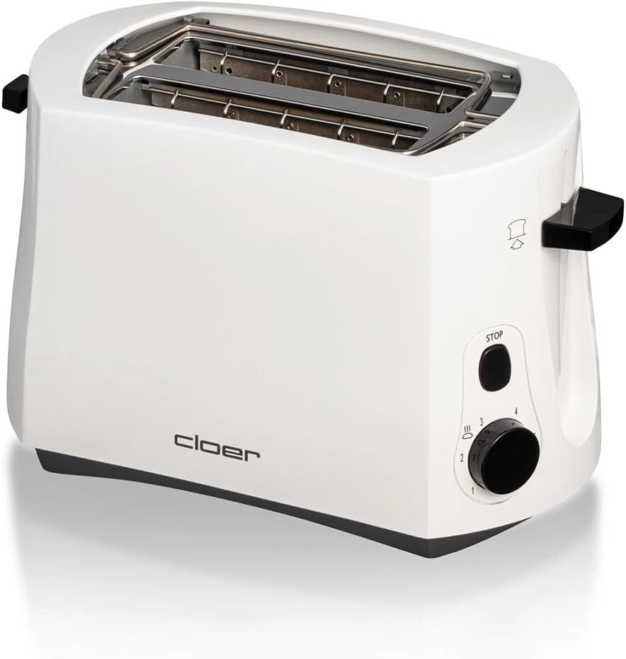 Cloer 331 tostapane 2 fetta/e 825 W Bianco