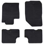 Tappetino per Auto 4 pcs Nero adatto per DACIA DUSTER 2010-2017