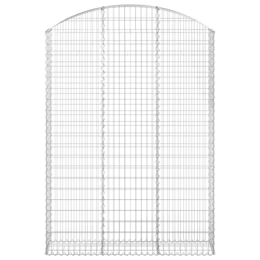Cesto Gabbione ad Arco 150x30x200/220 cm Ferro Zincatocod mxl 81372