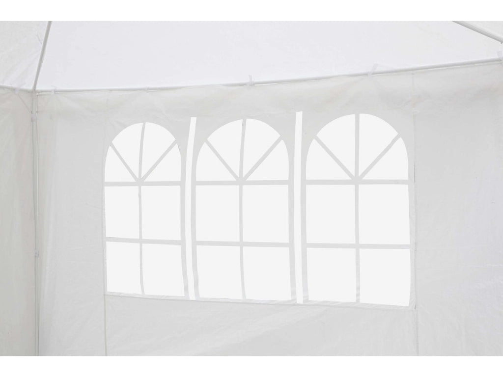 Tenda bianca di ricezione - Divisorio Gazebo - 1,9 x 2,9 m