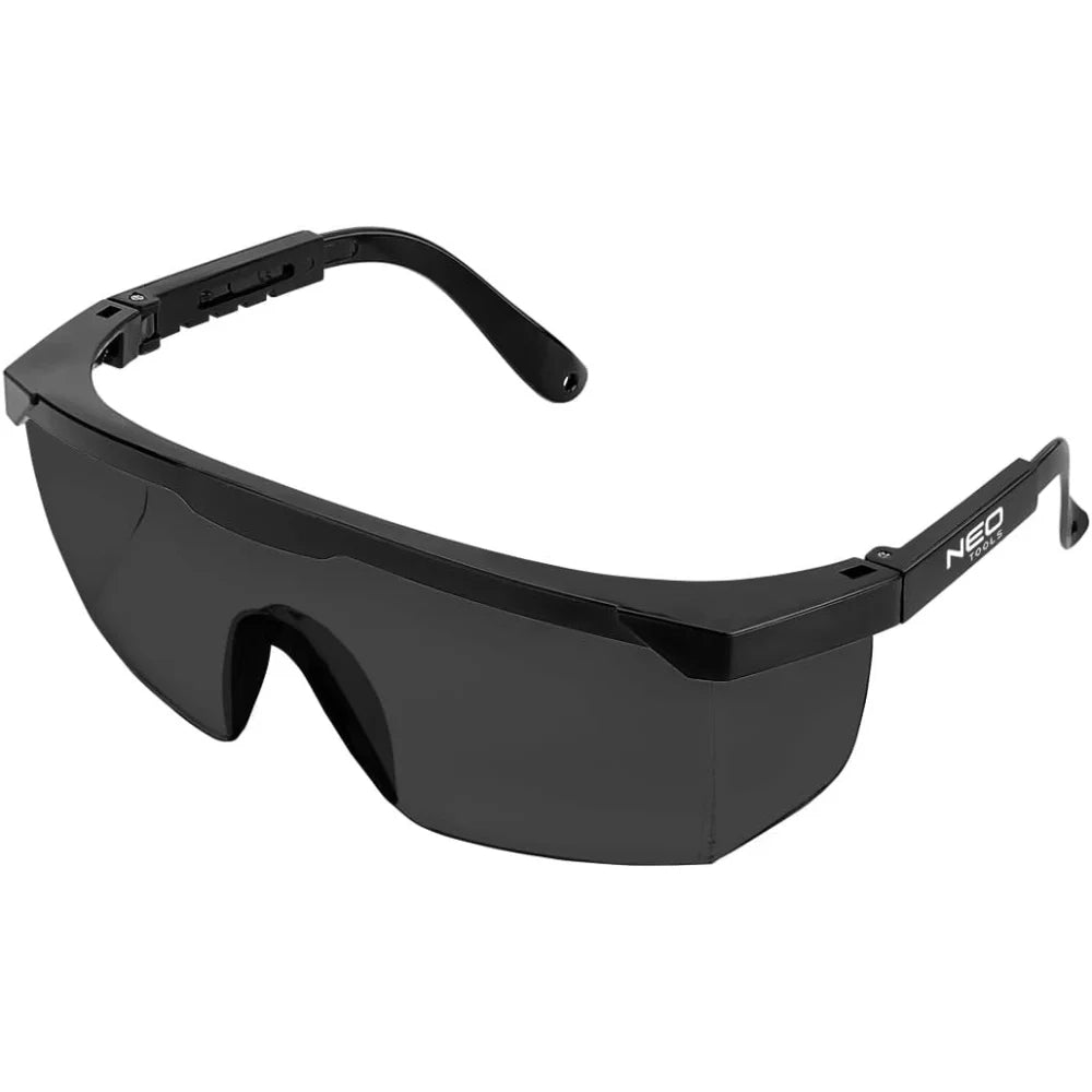 Topex 97-507 occhiali di sicurez ezza, lenti scure, aste regol ds