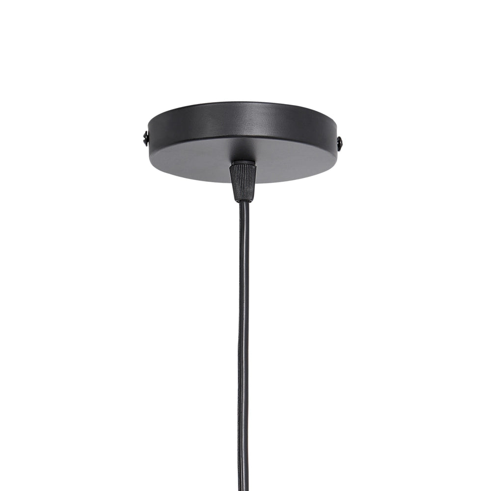 Lampada a sospensione in bambù intrecciato Luce naturale stile contemporaneo