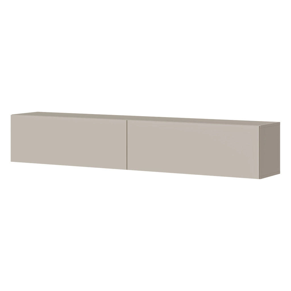 Mocogno, Mobile Porta tv un Ripiano, 180x32x32h cm Beige