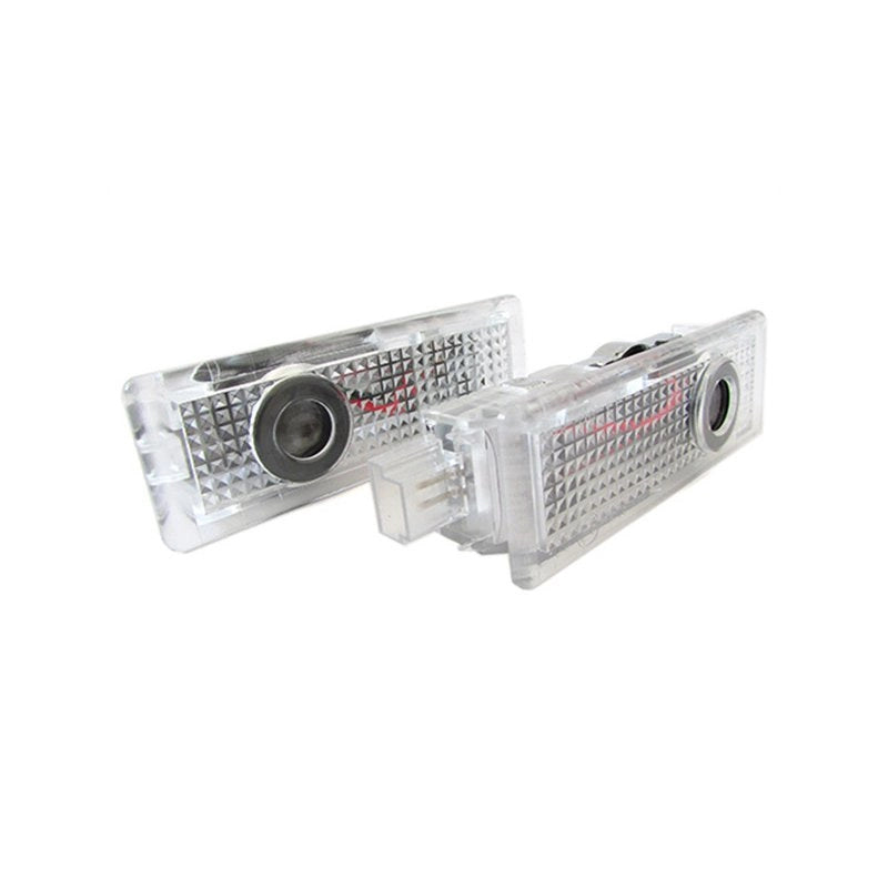 Kit Luci Led Logo Proiettori Auto Portiere BMW E60 E61 E63 E65 E66 E67 E68 E70 E71 E81 E83 E84 E85 E86 E87 E88 E90 E92 E93 F10 F01 F02