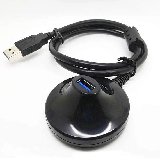 Cavo di Estensione USB - Adattatore Cavo - Wi-Fi Amplificatore - Alta Velocità USB 3.0 - 1,5 Metro - Nero