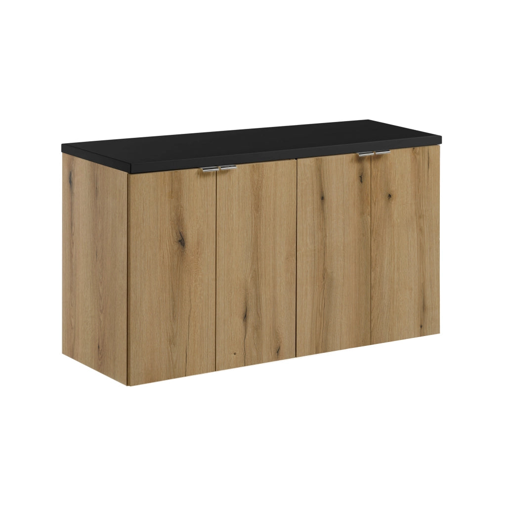 Set mobili bagno 100 cm con piano Nova Oak 100 x 1401 x 40 cm
