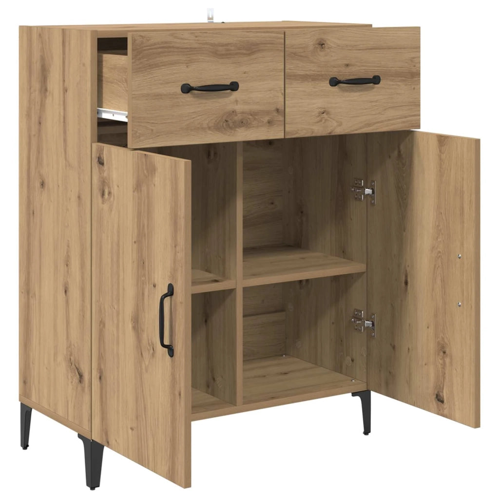 Credenza Rovere artigianale 69,5 x 34 x 90 cm Legno multistrato 880680