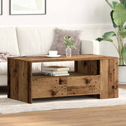 Tavolino da Salotto-Tavolino da soggiorno-Tavolo Legno vecchio 102 x 55 x 43,5 cm