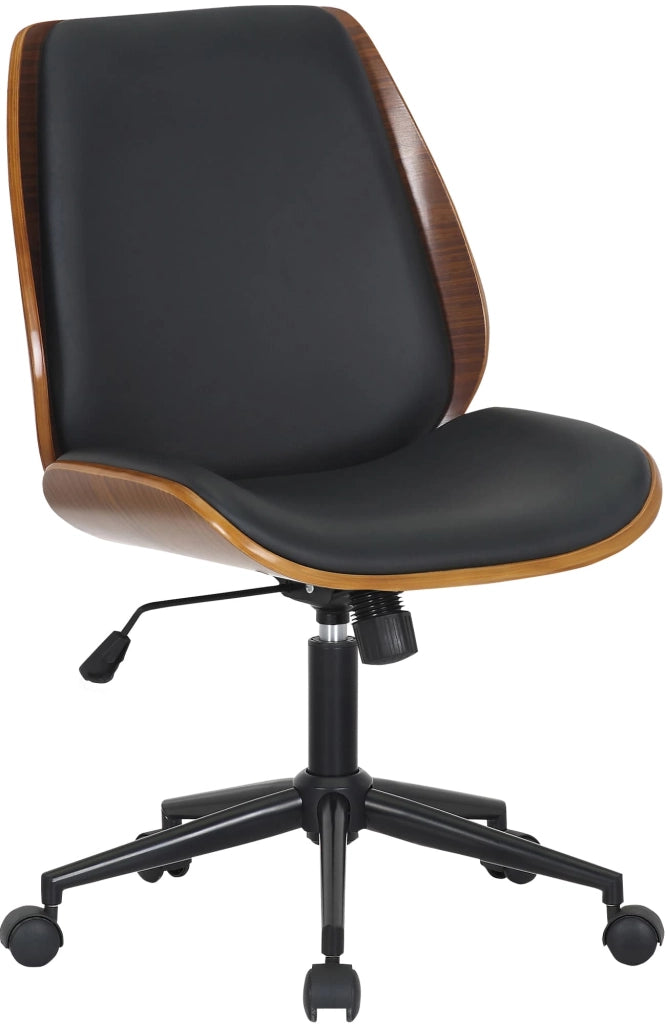 Sedia da ufficio Mitch nera