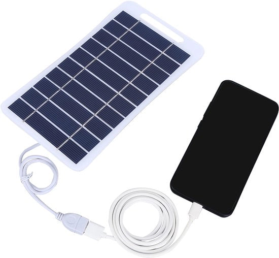 Pannello solare ricaricabile - Impermeabile - 5V - 2W - Borsa di energia solare