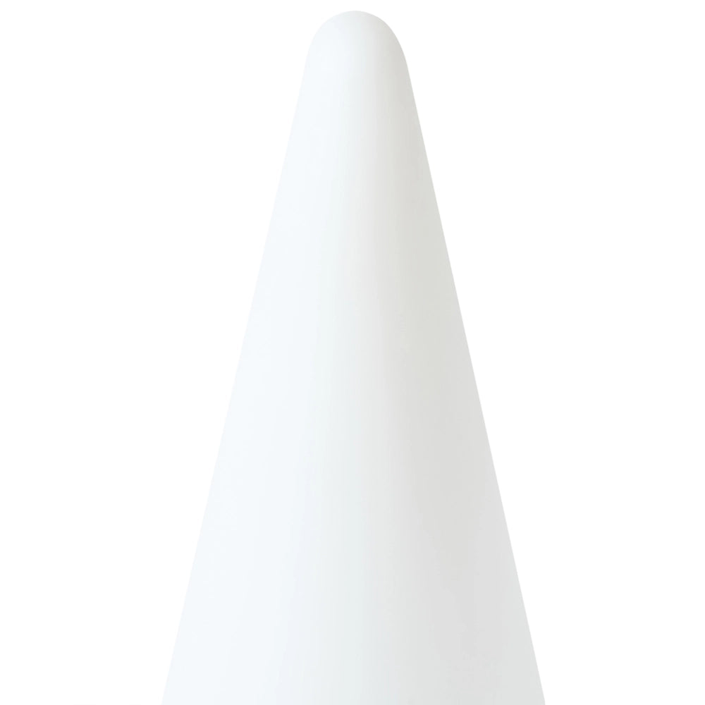Lampada da terra a LED per esterni in materiale sintetico bianco impermeabile con telecomando con telecomando