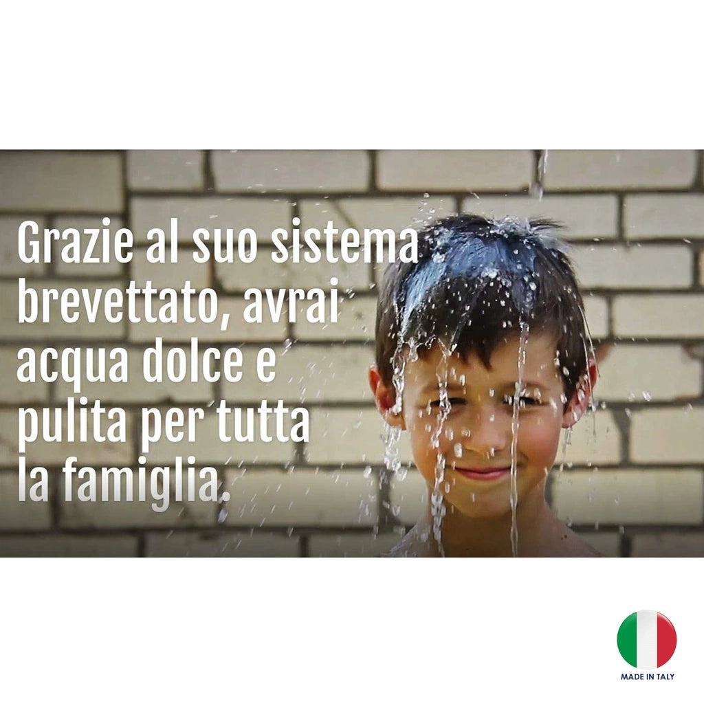 Multi filtro depuratore acqua per doccia e vasca anticalcare 2220-s aquasweet aquasan