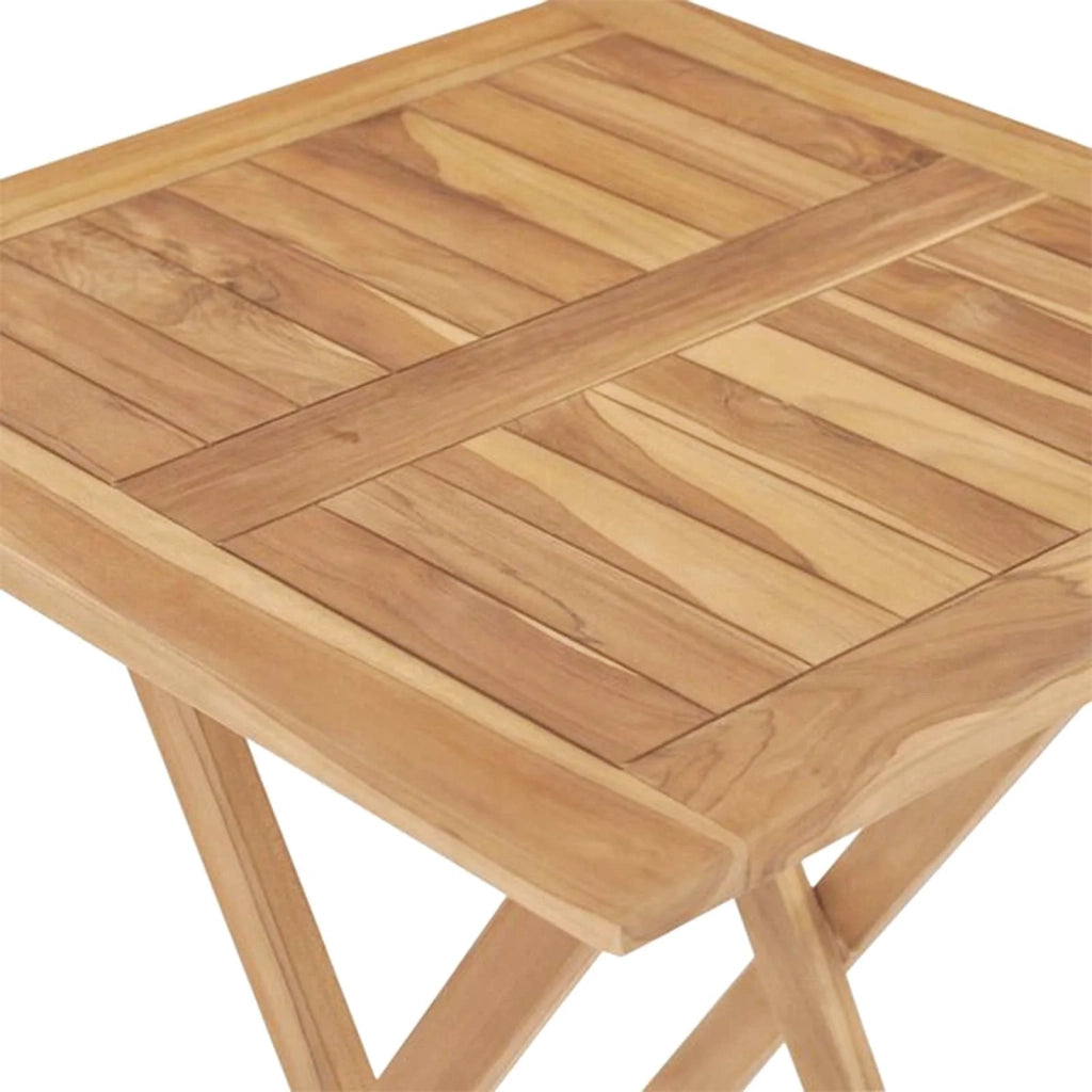 Set da Giardino 3 pz Marrone Legno Teak Massello 3437387