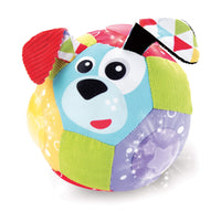 Palla Peluche Morbida a Batteria con Luci e Suoni Yookidoo 40146