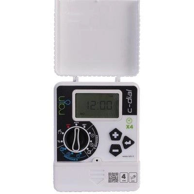 CENTRALINA IRRIGAZIONE CDIAL INTERNO RAIN  ZONE 4 VOLT 220/24 TRASF ESTERNO