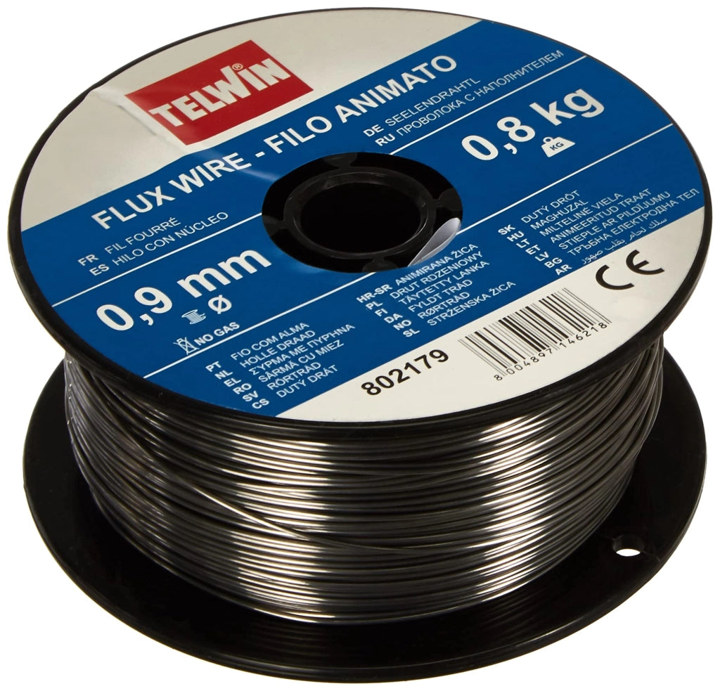 Filo Animato per Saldatrice Senza Gas Mm 0,9 800 g