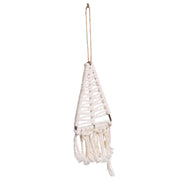 Albero decorativo in cotone intrecciato bianco 8x01x13h