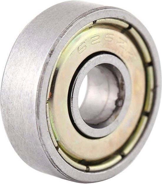 10 pezzi 626ZZ cuscinetti a rulli duraturi multiuso metallo a doppia protezione miniaturizzati cuscinetti a rulli a gabbia 6 x 19 x 6 mm - per uso industriale.