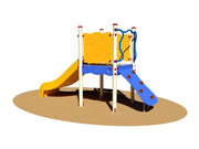 Torretta Venusia 975 Giochipark H 186cm EN 1176 risalita scivolo area 26mq