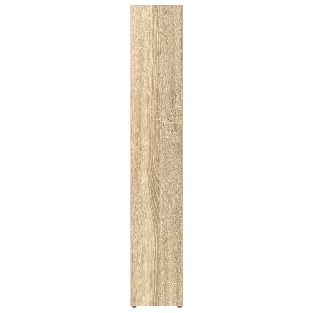 vidaXL Mobili Porta CD 2pz Rovere Sonoma 21x16x93,5 Legno Multistrato