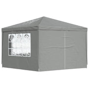 Tenda Party 300 x 300 x 255 cm Grigio Chiaro PE e Acciaio 42032999