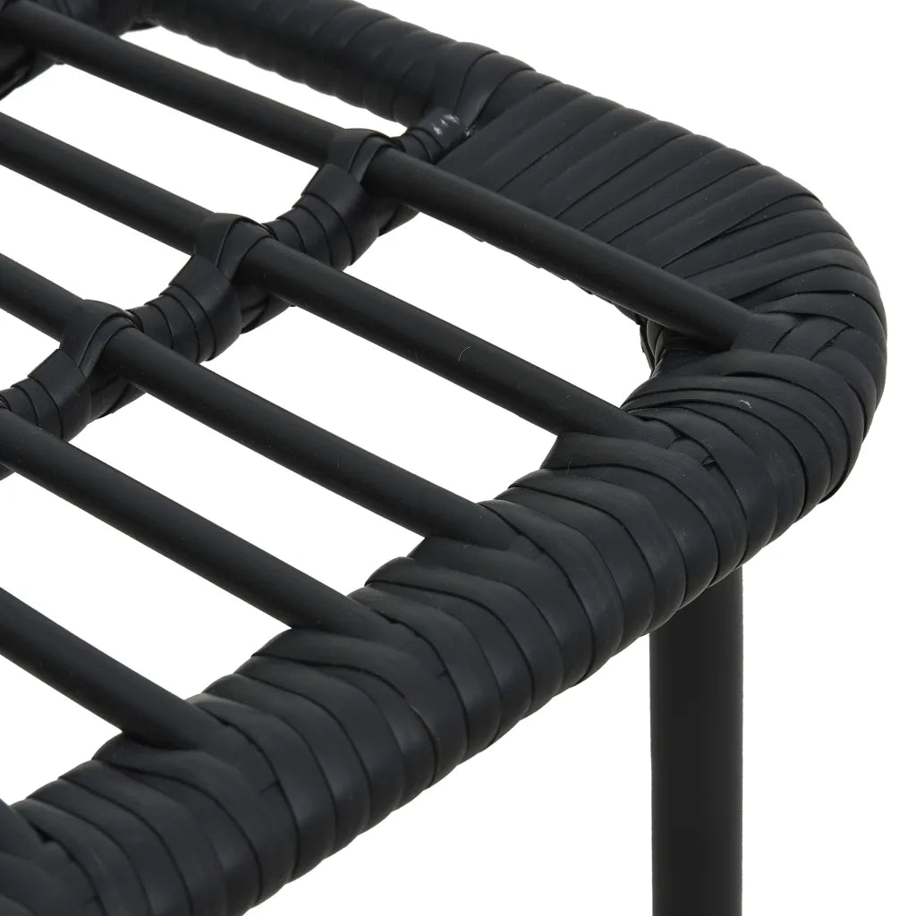 Set da Pranzo da Giardino 7 pz in Polyrattan e Vetro 3060252