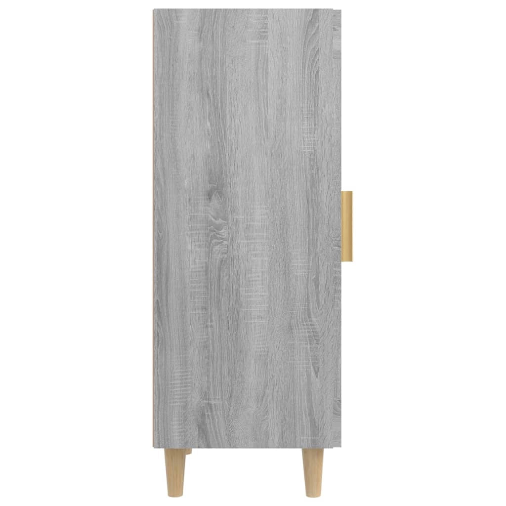Buffet credenza cassettiera armadio mobile contenitore organizer cucina soggiorno Sonoma 34,5 x 34 x 90 cm legno ingegnerizzato grigio 02_0036317