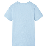 Maglietta da Bambino Blu Tenue Mélange 140 12033