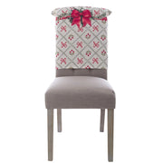 Schienale Vesti Sedia Natalizio Shabby Chic Favola di Natale Blanc Mariclò.