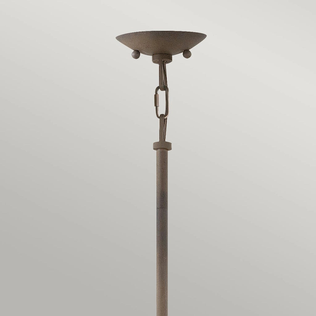 Lampada sospesa esterna Carson Hinkley 5xE14 ferro