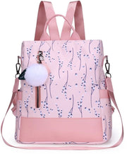 Borsa da donna, modello di tasca, antifurto, poliestere, chiusura, rosa, 33 x 29 x 14 cm