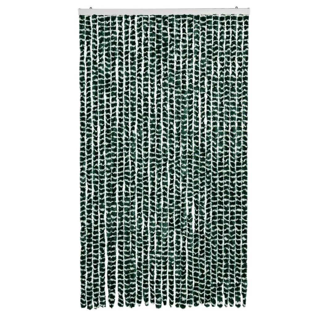 Tenda Antimosche Verde e Bianca 118x220 cm in Ciniglia CFW4855375