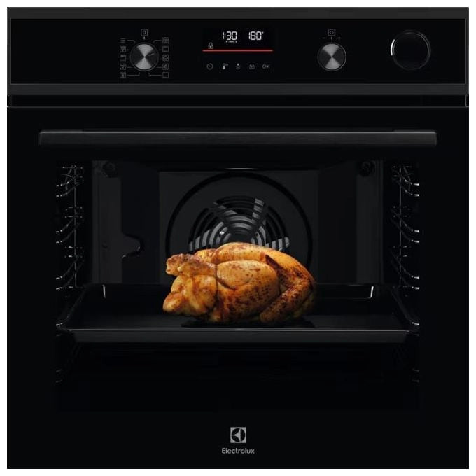 Electrolux Forno Incasso Steam Crisp (25%Vapore) + Pirolitico Classe A+ 60 Cm MADE IN ITALY EOC6P56H